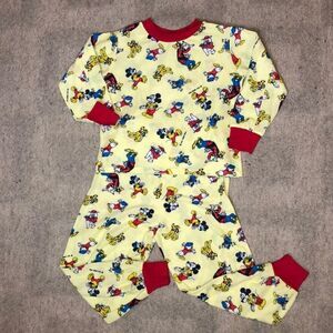 Adorable Mickey & Friends vintage Pajamas | 1980’s | Size 7